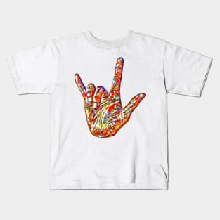 ASL "I love you" Kids T-Shirt